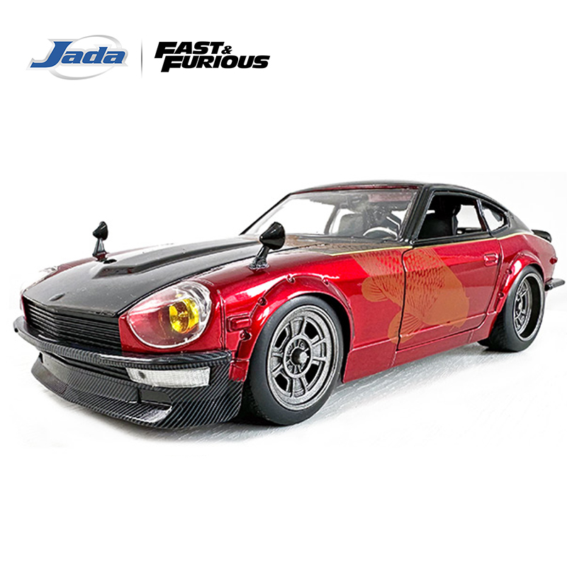 Movies - JADA 1:24 รถโมเดลไดแคสต์ ดัทสัน 240Z จากภาพยนตร์เร็วแรง