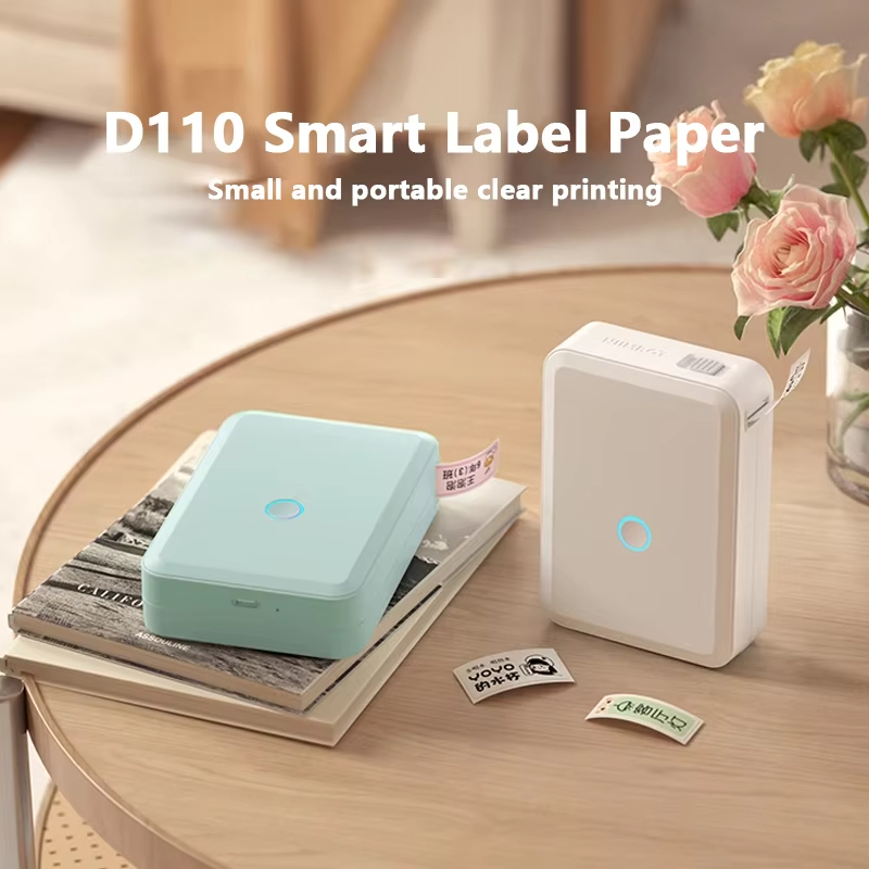 Niimbot D110 มินิแบบพกพาความร้ - Mini Pocket Thermal Printer Paper Roll บทวิจารณ์และราคา