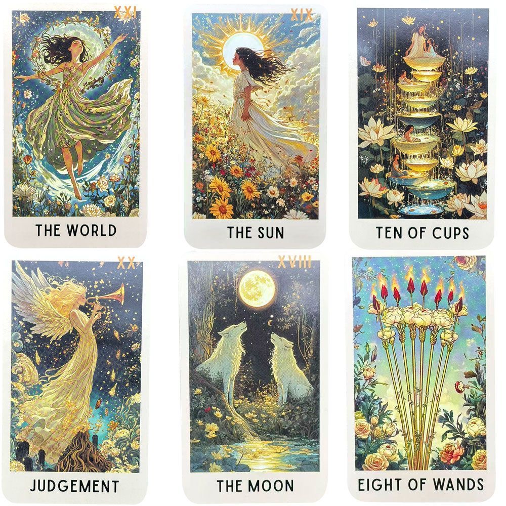 ไพ่ทาโรต์บลูม 78 ใบ ชุดไพ่พยาก - Tarot Deck With Guidebook บทวิจารณ์และราคา