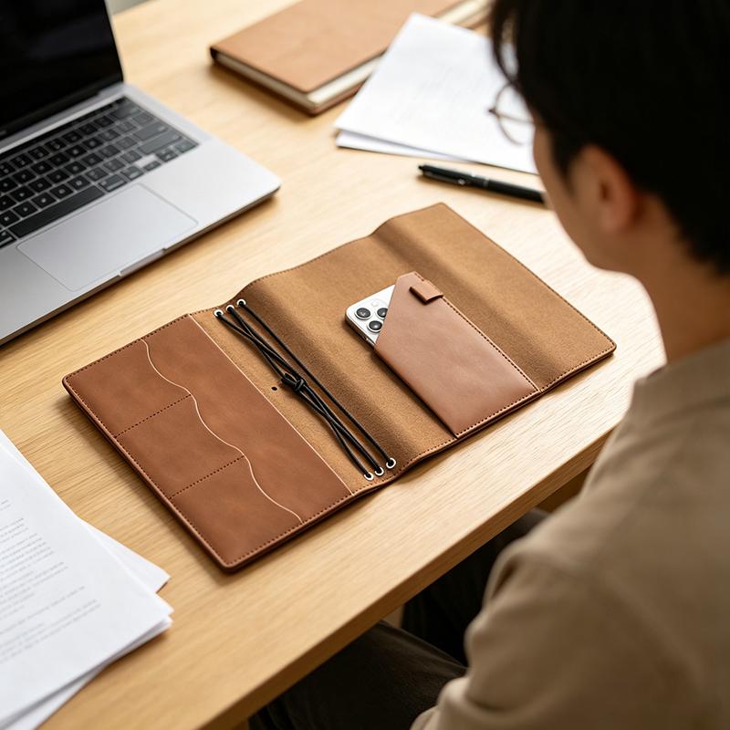 สมุดบันทึกหนังแท้แบบเติมได้สไต - Vintage Leather Journal Notebook บทวิจารณ์และราคา